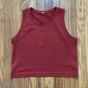 Lululemon Breeze by Muscle Crop Tank